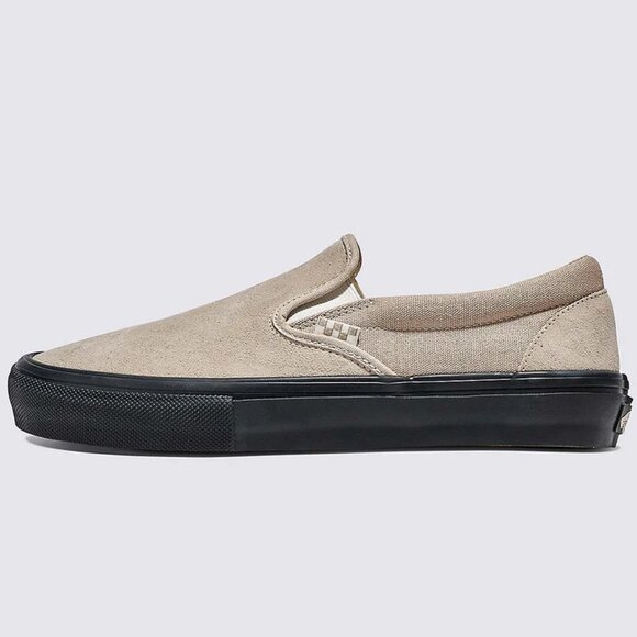 Vans Skate Slip-On Sneakers Shoes Tan/Black VN0A2Z31Y59 Men's US SIZE 10 NEW - Picture 13 of 14